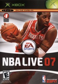 NBA Live 07 PAL Xbox box art